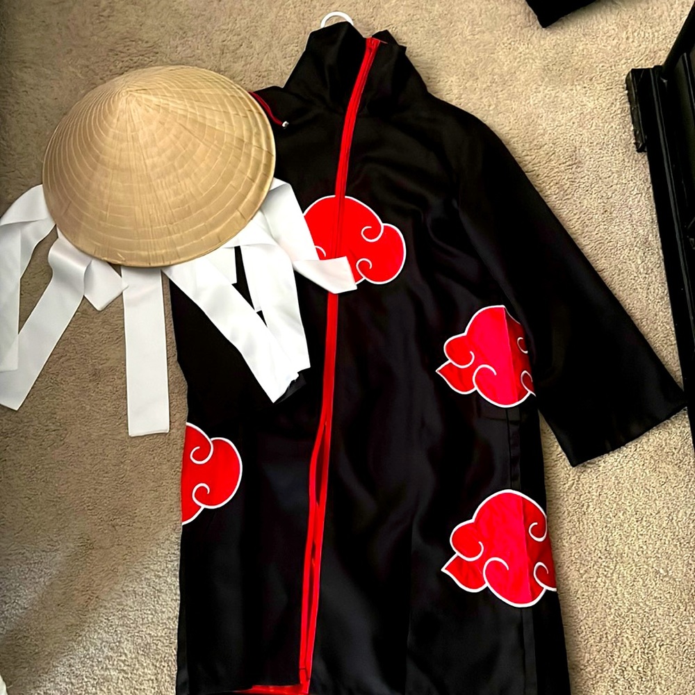 Akatsuki Cloak and handmade hat